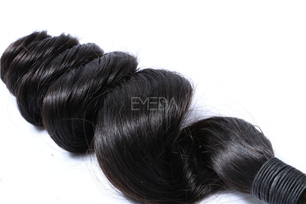 Loose wave virgin hair weave on sale  ZJ0045